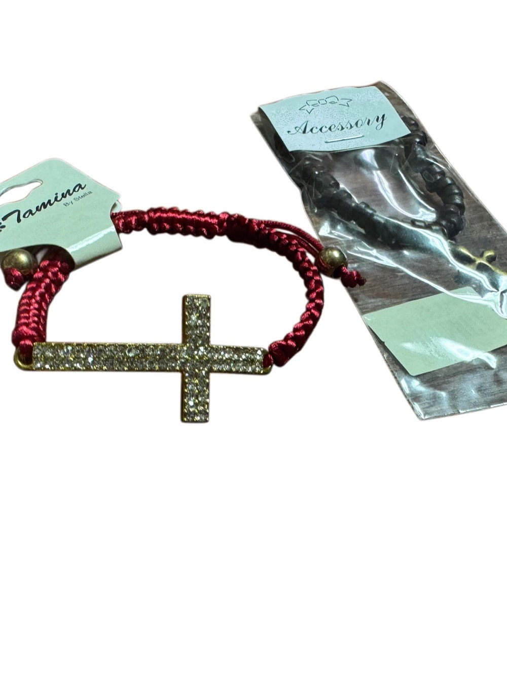 Cross bracelet set NWT
